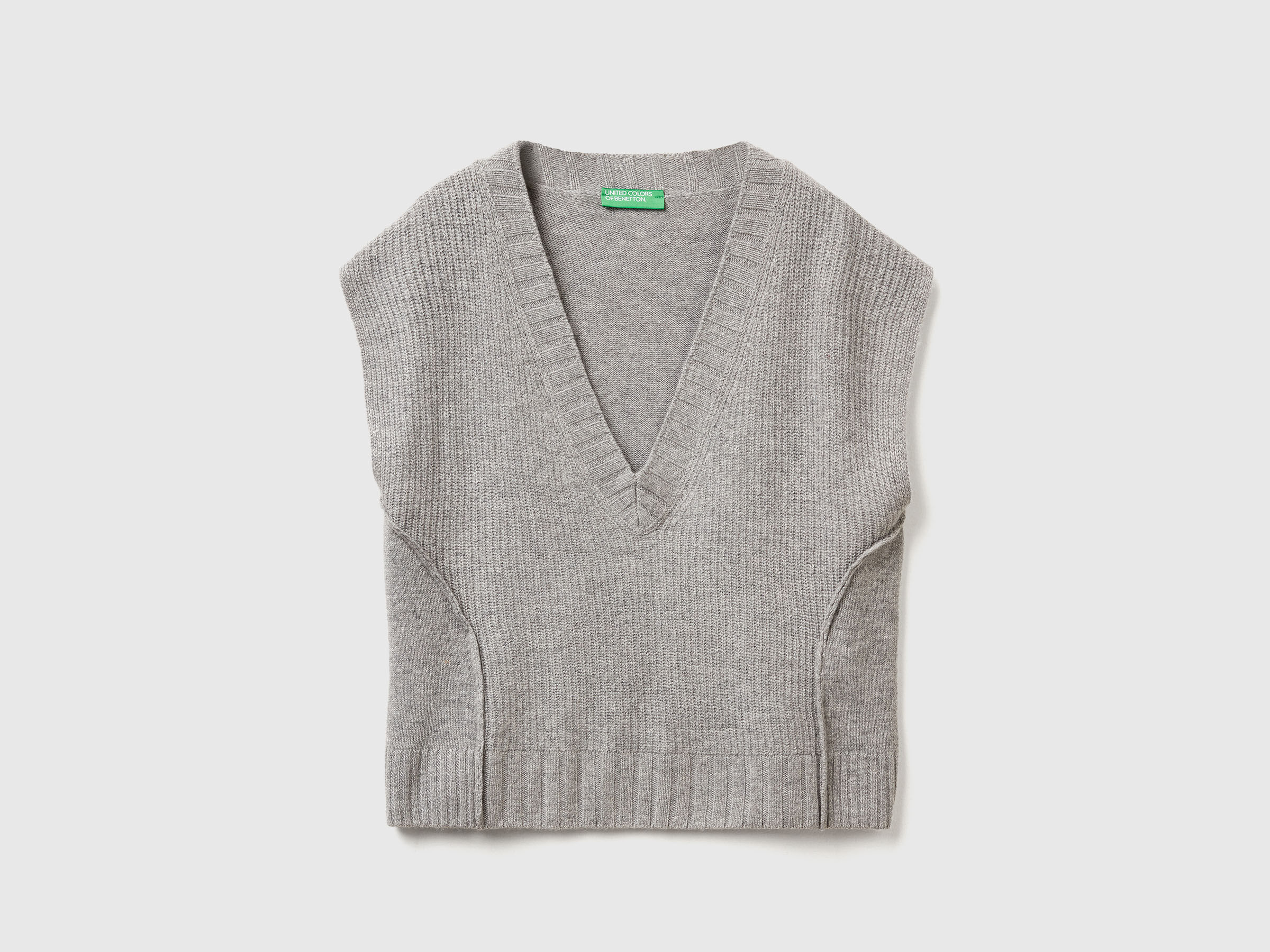 S/L V NECK SWEATER Women image number 5